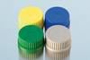 (image for) Screw Caps, Plastic, GL45 Blue 10PK